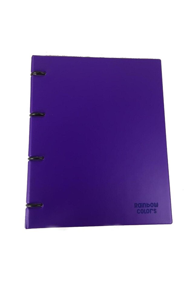 ألوان قوس قزح 4 حلقات PVC أرجواني 122-22