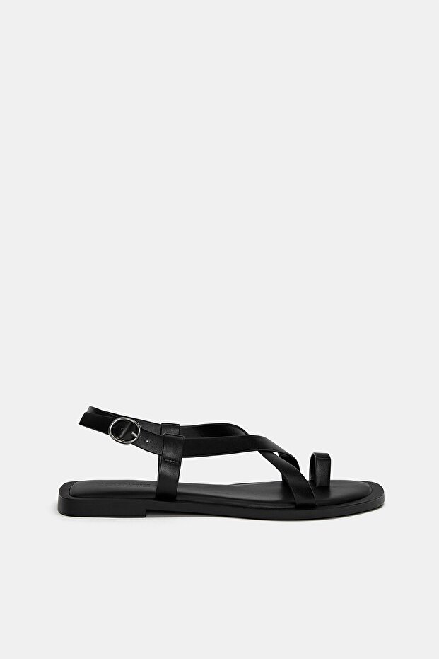 Parmak arası düz sandalet - 1