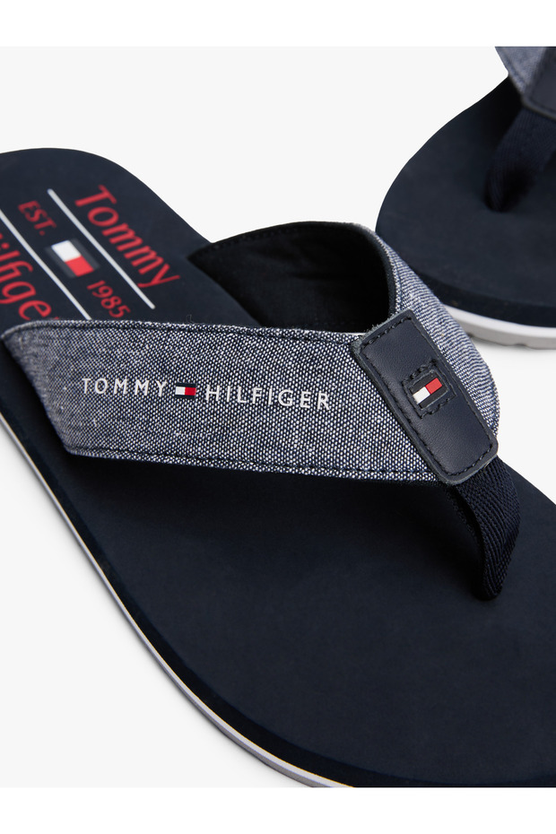 CHAMBRAY BEACH SANDAL - 4