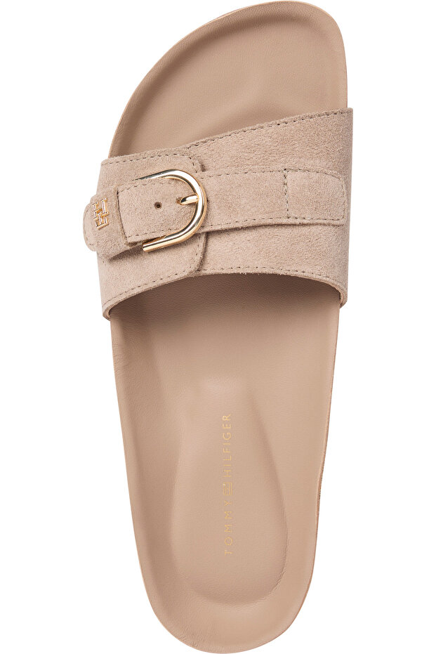 SOFT SUEDE ADJUSTABLE MULE Sandalet - 5