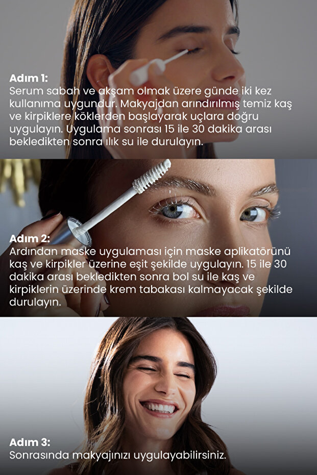 Kaş ve Kirpik Bakım Seti Vegan - 4