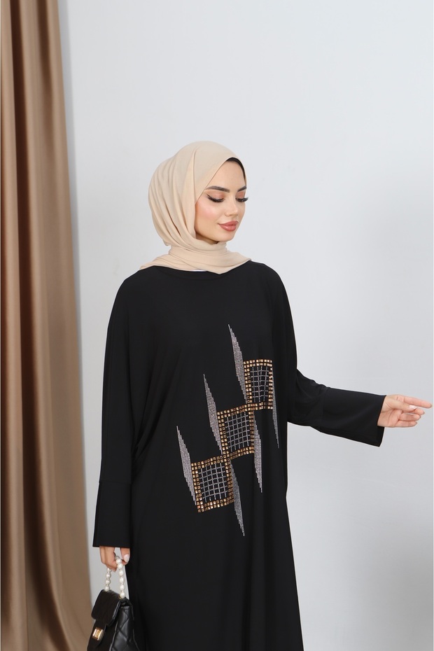 Taşlı Sandy Tunik - 5