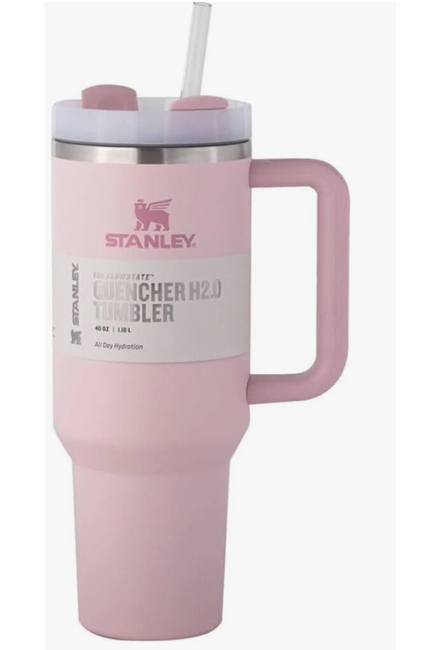Quencher Pipetli Termos 1,18 L Açık Pembe - 1