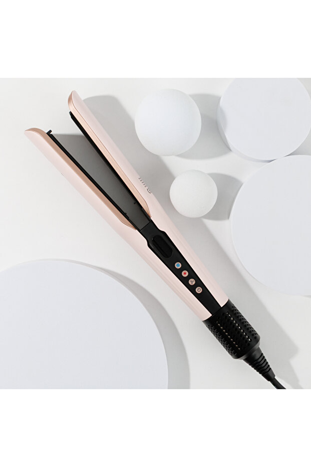 Islak Ve Kuru Lcd Ekran Sıcak Ve Soğuk Hava Üfleme Saç Düzleştirici-hediyeli Ürün - 5