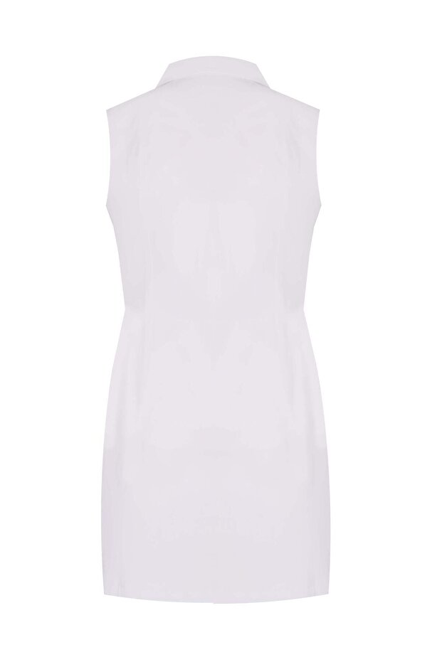 Classy Beyaz Elbise - 3