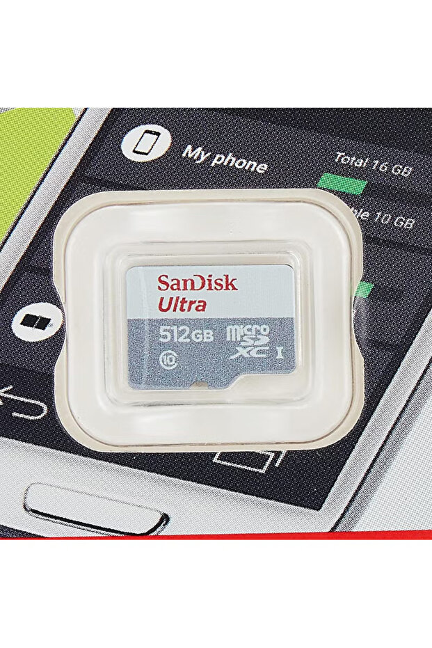 Ultra 512Gb Micro sd 100Mb/S Memory Card - 2