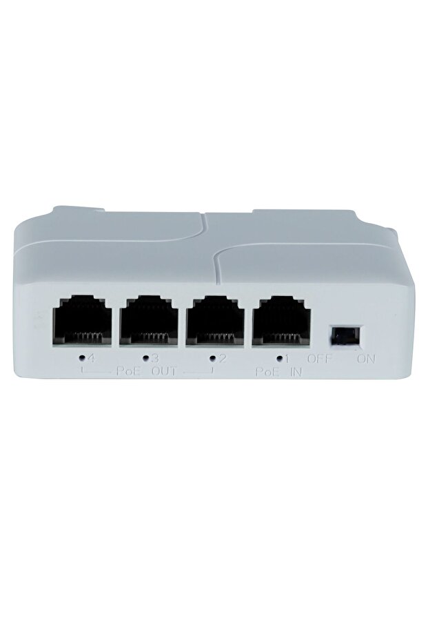 4 Port PoE Switch 10/100Mbps Pasif Ethernet Güç Dağıtıcı - 1
