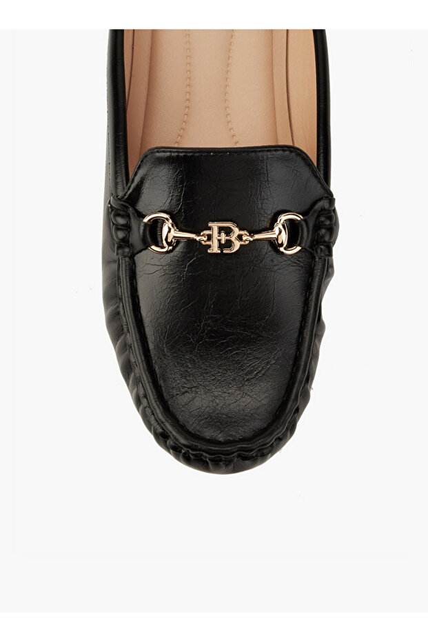 حذاء ميولز معدني سادة - 4