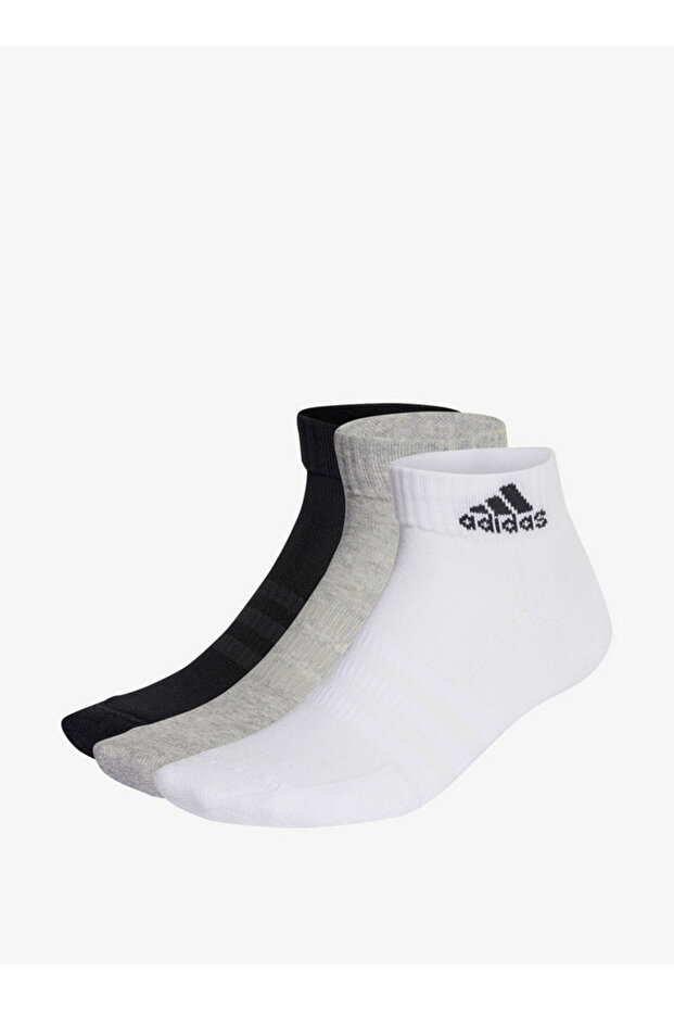 Cushioned Ankle-Length Socks - 3 Pairs