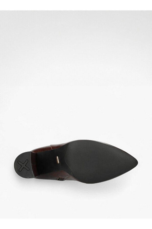 Solid High Shaft Boots with Block Heel - 5