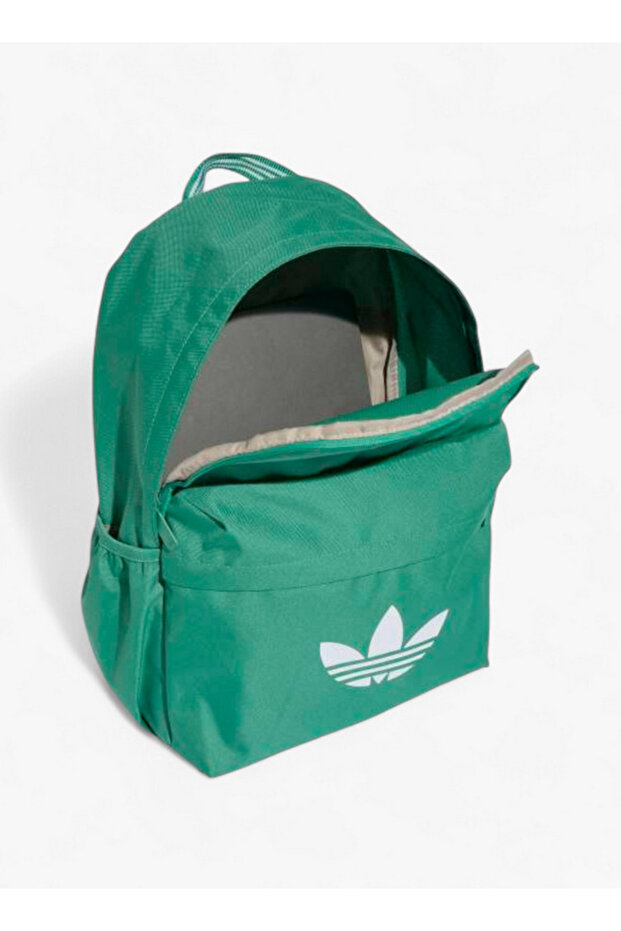 Logo Print Backpack with Adjustable Straps and Zip Closure - 42x13x30 cm - 4