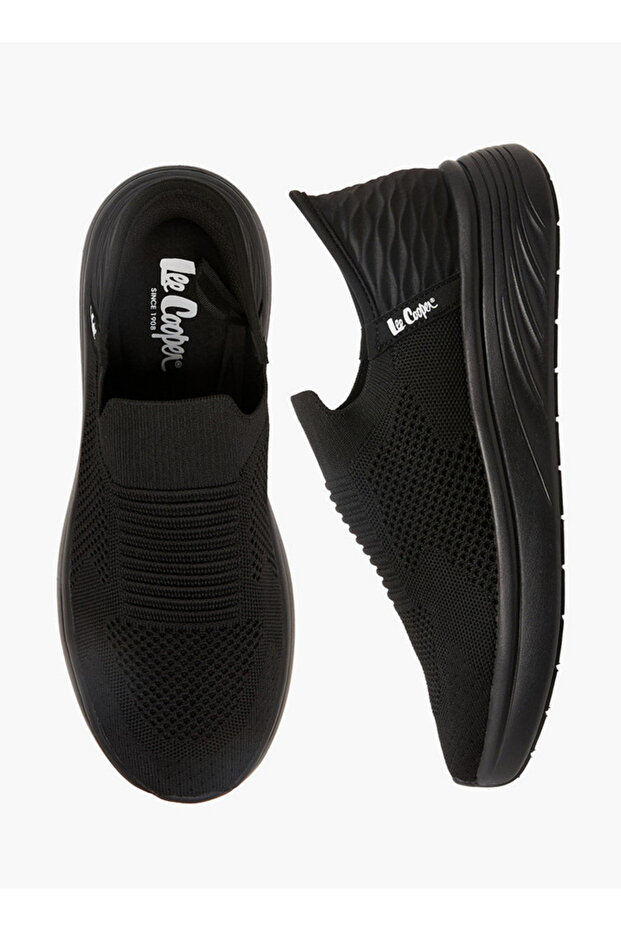 Men's Textured Slip-On Sneakers