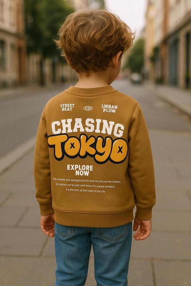 Tokyo Printed Two String Tracksuit Set - 2