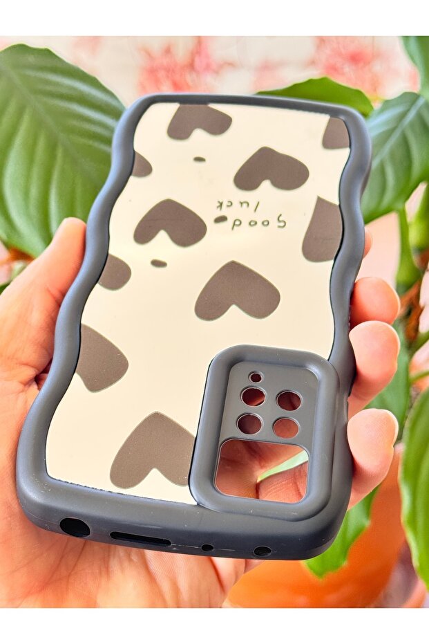 حافظة لهاتف Redmi Note 11 Pro/12 Pro 4G ناعمة بنمط قلب عاكس - 6