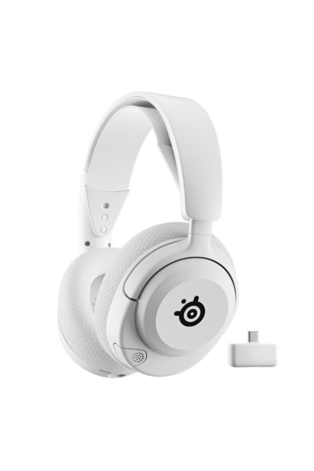 Arctis Nova 5 Wireless ve Bluetooth Kablosuz Gaming Kulaklık - Beyaz - 1
