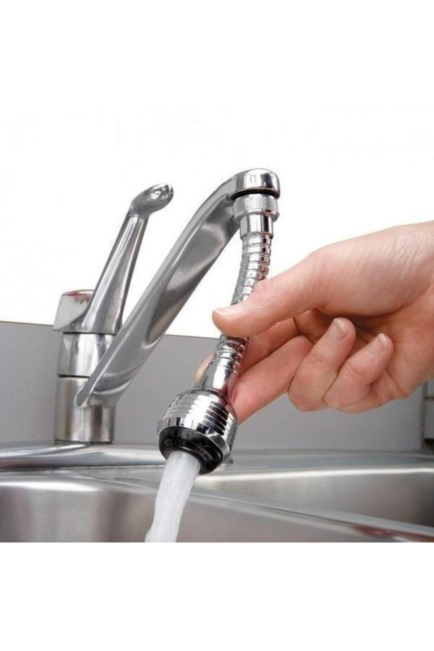 Turbo Flex universal flexible faucet extension, 360° rotation, durable - 6