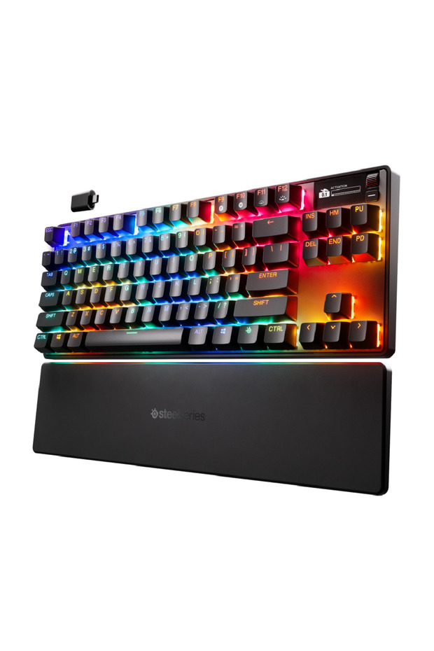 Apex Pro TKL Wireless Gen 3 OmniPoint 3.0 HiperManyetik Switch RGB Mekanik Kablosuz Oyuncu Klavyesi - 1