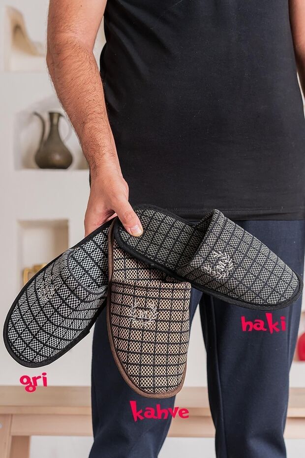 Pack of 3 Home Slippers Dowry Slippers Winter Slippers No Sound Lightweight Sole - 5