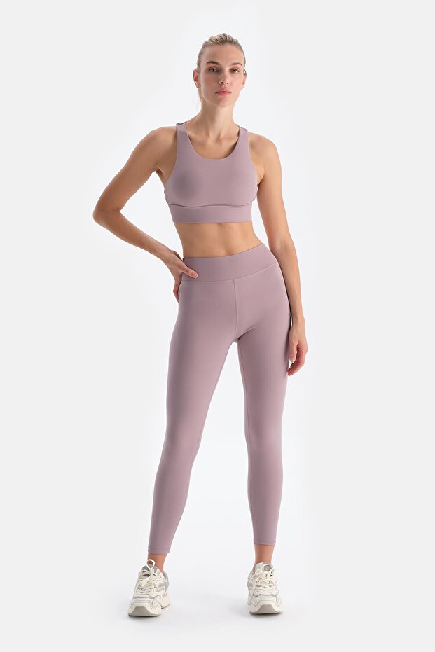 Gül Kurusu Kadın Basıc Toparlayıcı Tayt - 1