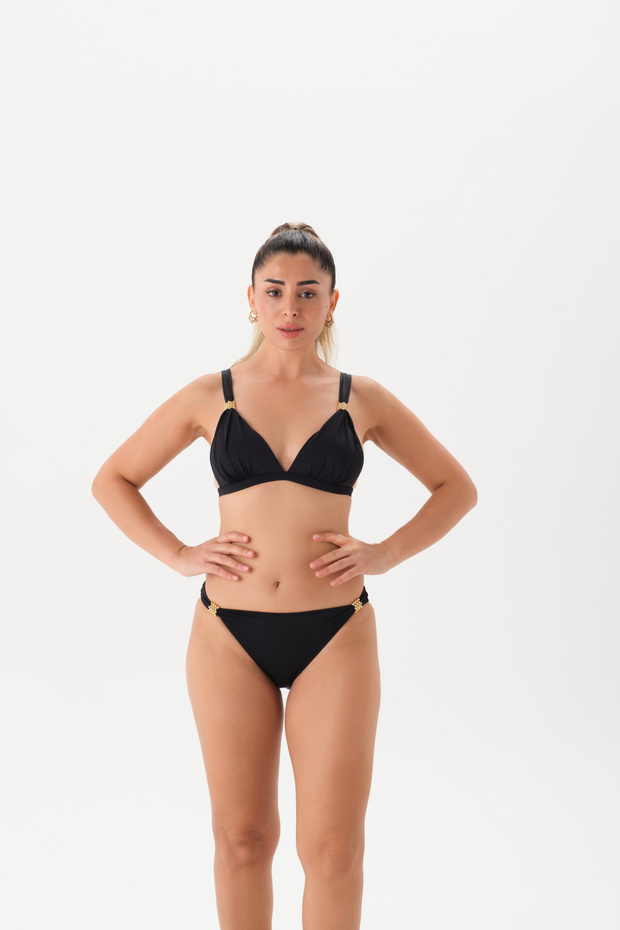 4201BK GENİŞ ÜÇGEN BİKİNİ TK. - 1