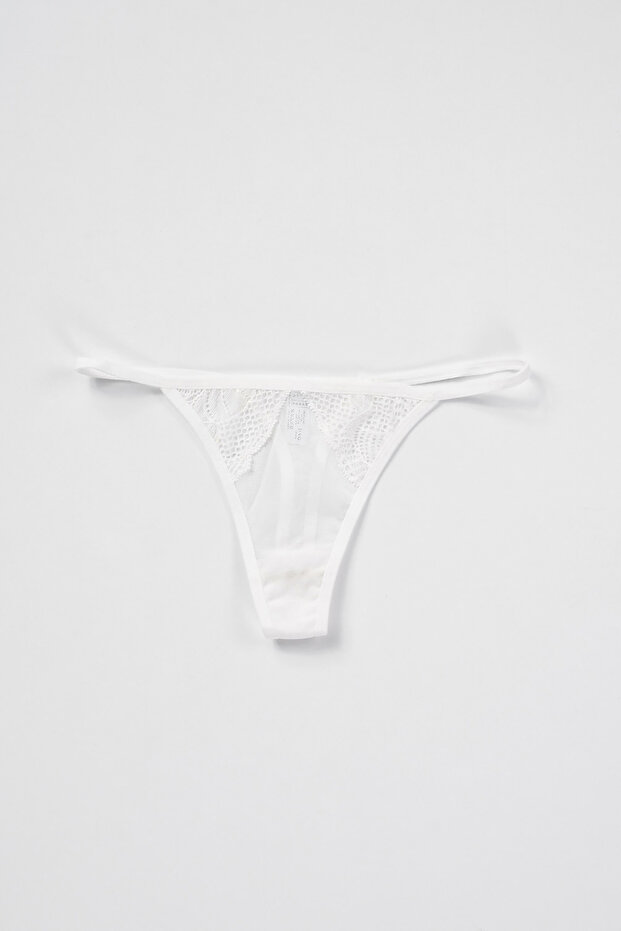 Ekru Kadın Dream V String - 5