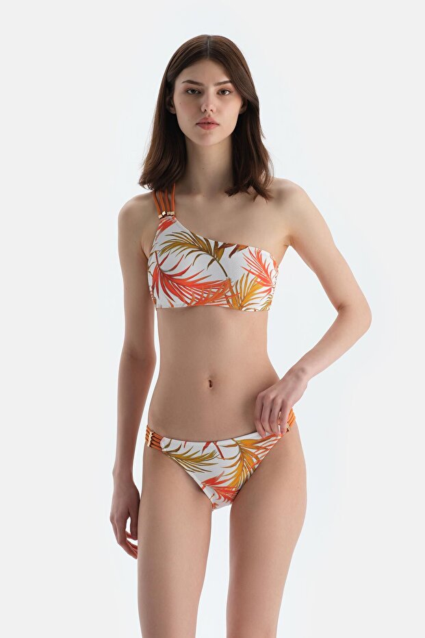 Multicolor Düşük Bel Bikini Alt - 1