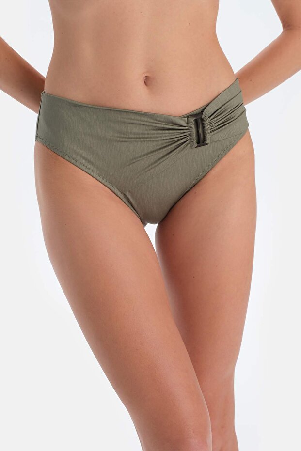 Haki Normal Bel Bikini Alt - 6