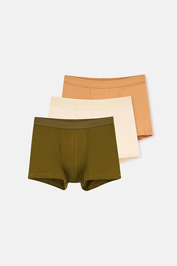 Multicolor 3-Pack Cotton Boxers