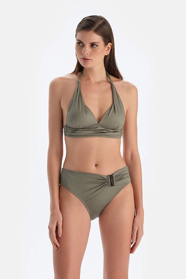 Haki Normal Bel Bikini Alt - 5