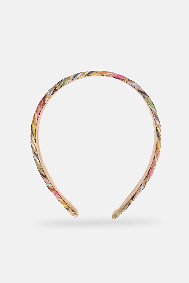 Multicolor Kadın Hasır Taç - 1