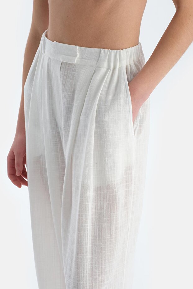 Beyaz Pantolon - 5