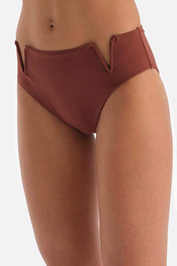 Kahve 6 cm Bikini Alt - 4