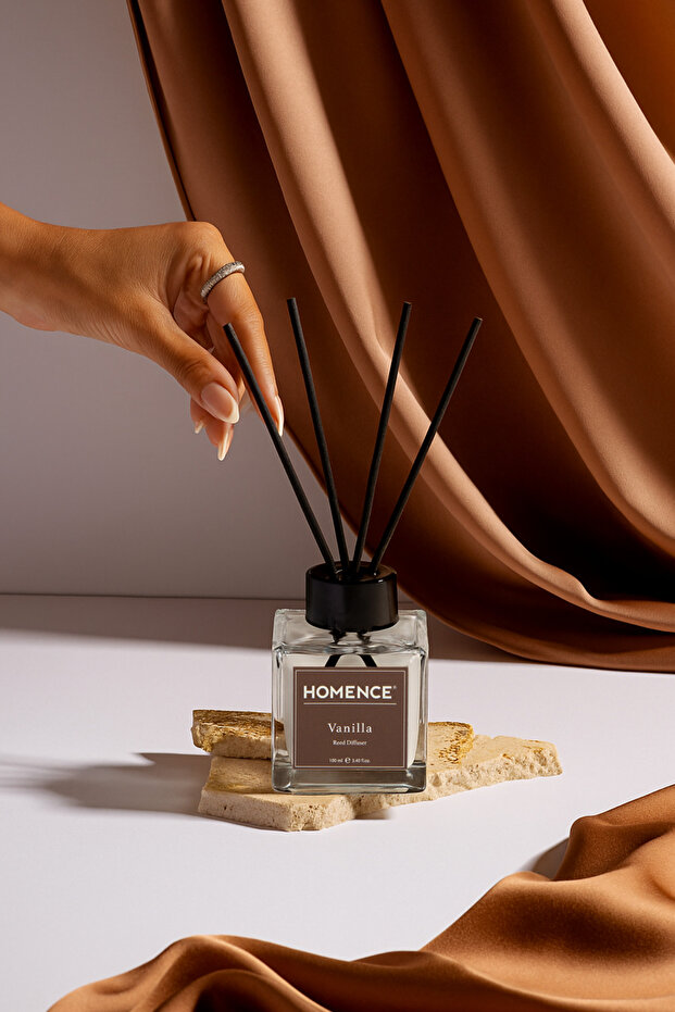 Vanilya Bambu Çubuklu Oda Kokusu 100 ml - 6