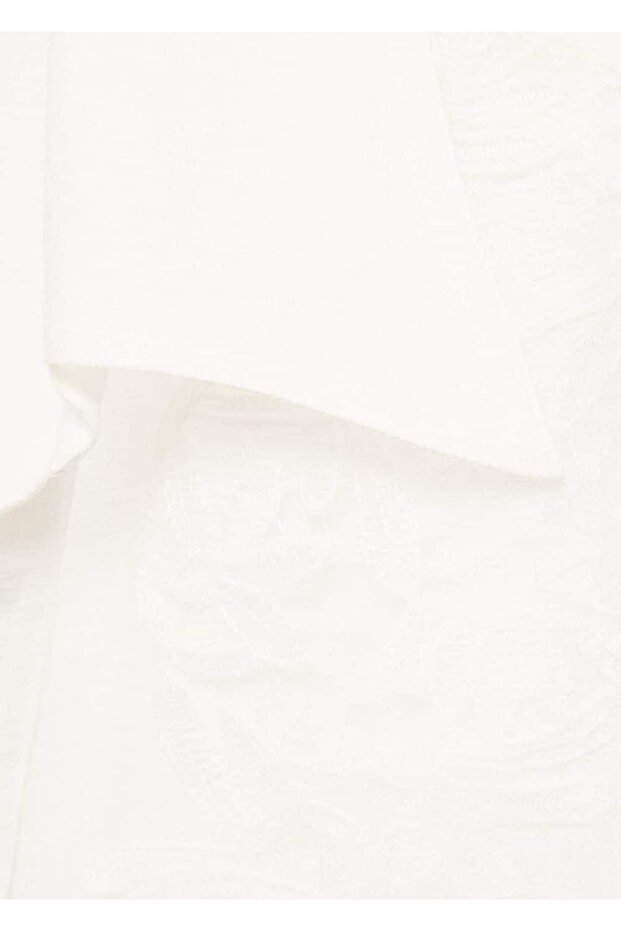 Yamalı lyocell gömlek - 6