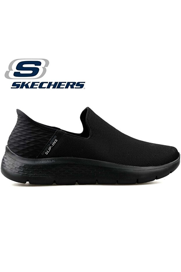 Go Walk Flex Slip-İns 216491TK Günlük Erkek Spor Ayakkabı SİYAH - 1