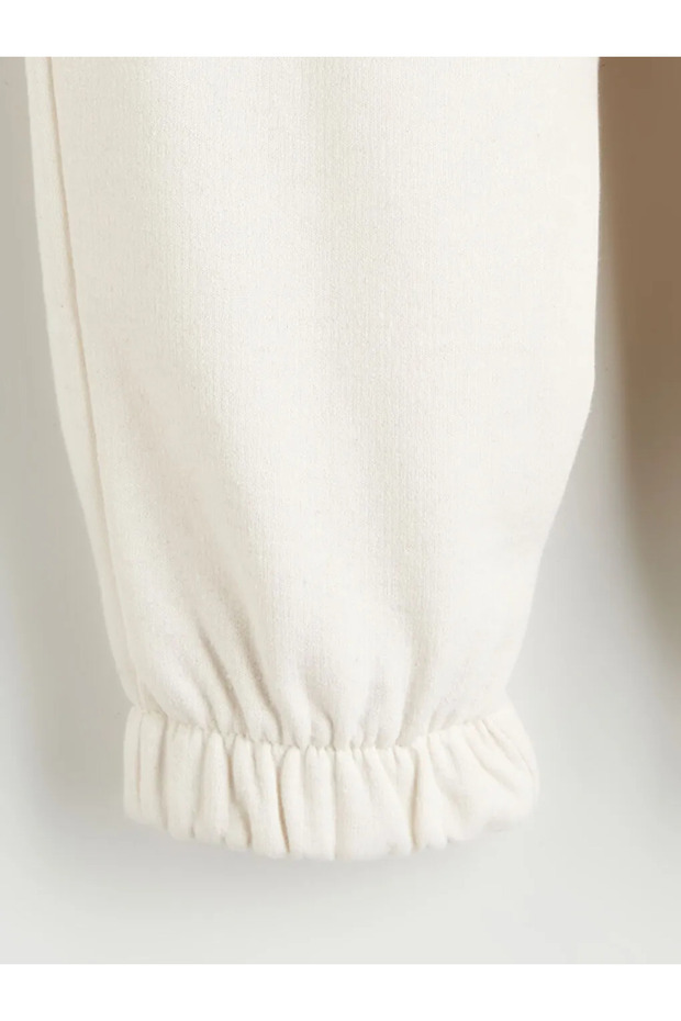 LCW ECOBej Beli Lastikli Erkek Çocuk Jogger Eşofman Altı - 2