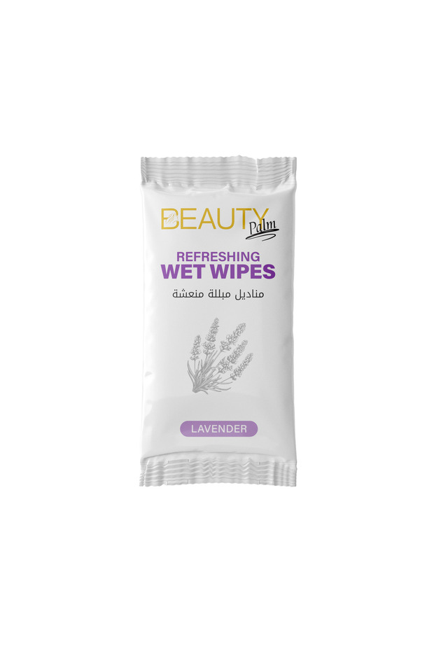Refreshing Wet Wipes 25pcs/pack - Lavender