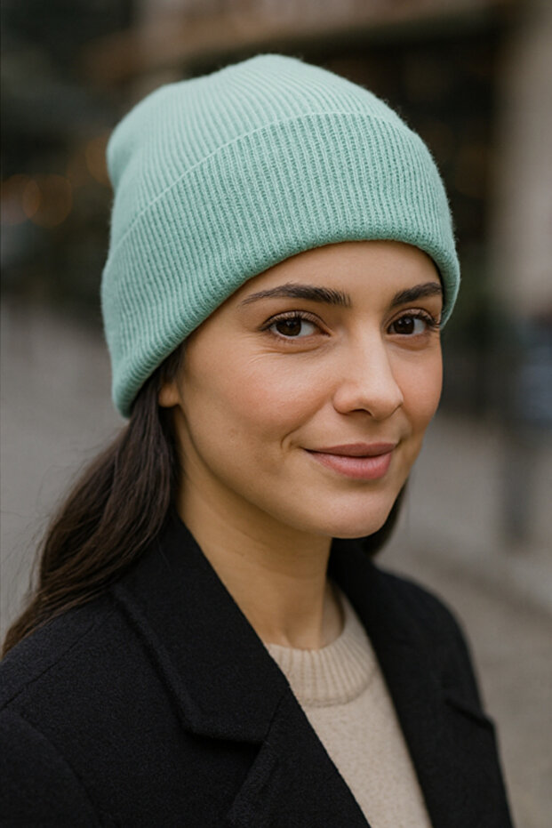 Premium Basic Düz Kadın Bere - 3