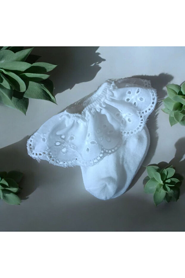 Özkardeşler Baby Baby Socket Ruched Socks