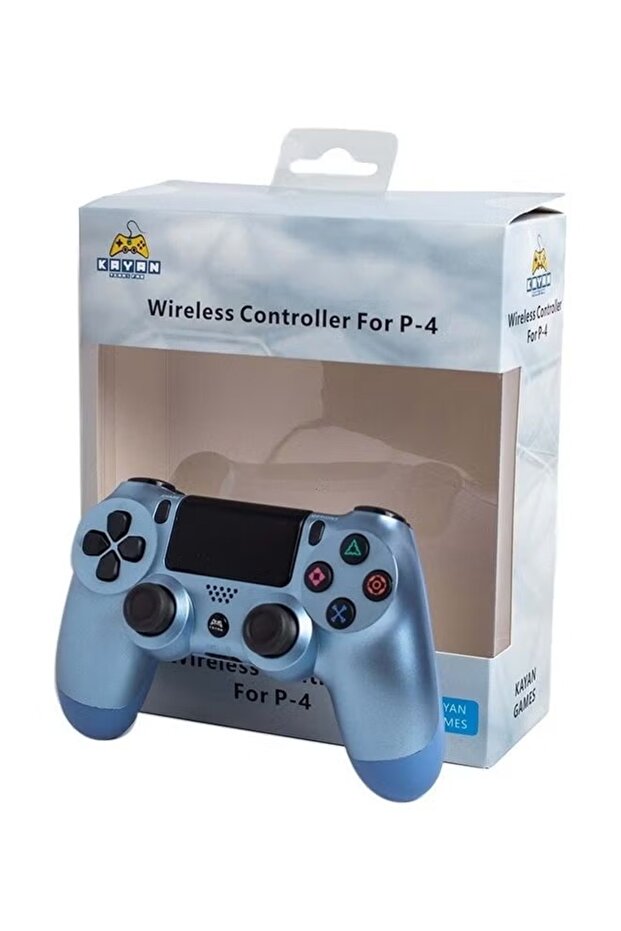WIRELESS CONTROLLER FOR PS4 - TITANIUM BLUE - 2