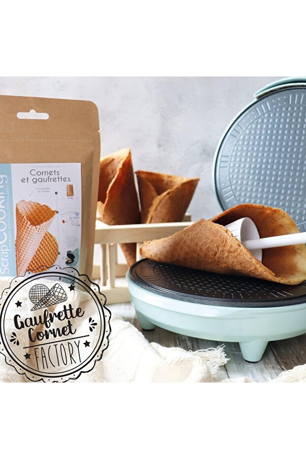 Wafers & Ice Cone Maker - Wafers & Cornet Factory - 2-in-1 Wafers & Tiles Maker - Bak - 5