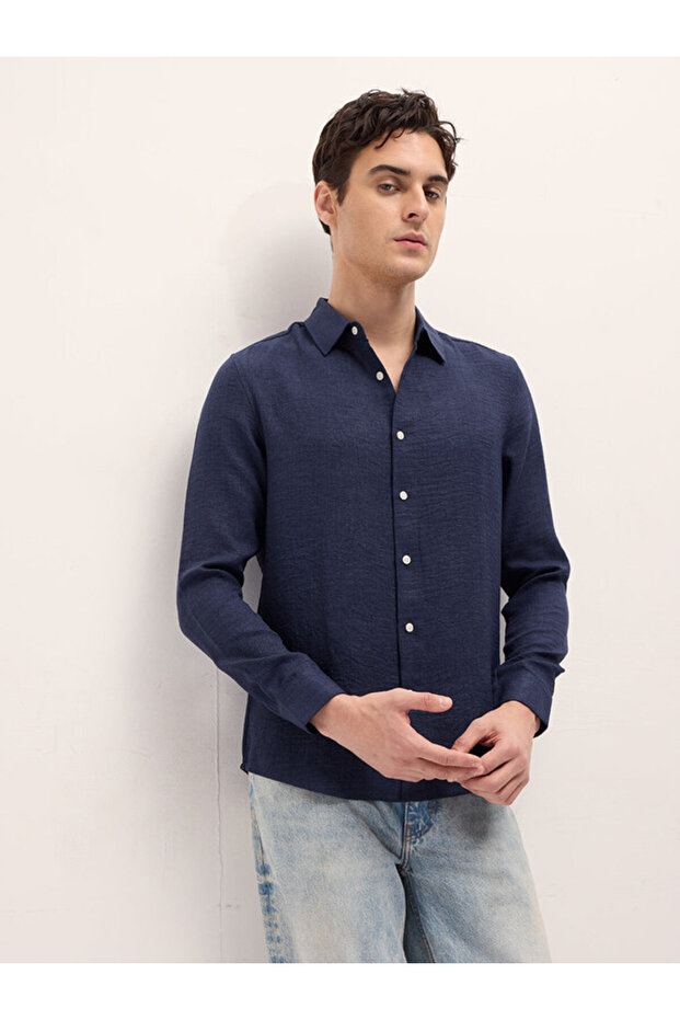 Men's Regular Fit Cotton Shirt Long Sleeves Casual & Formal Soft Fabric