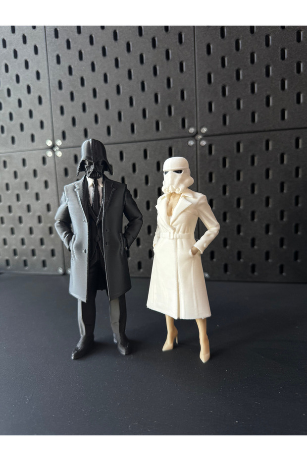 Darth Vader & Storm Trooper Office Empire 2'li Set Figür - 1
