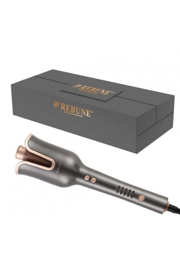 مكواة تجعيد الشعر الدوارة الأوتوماتيكية من ريبون - 1