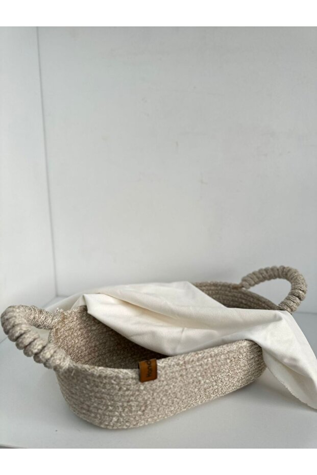 Wicker Basket Bread Toy Basket Handmade Decorative Basket