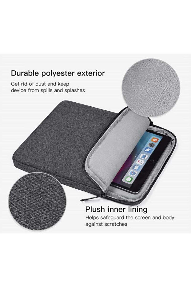 Universal tablet case 8-10.5inch type folder, Sigloo, Grey - 3