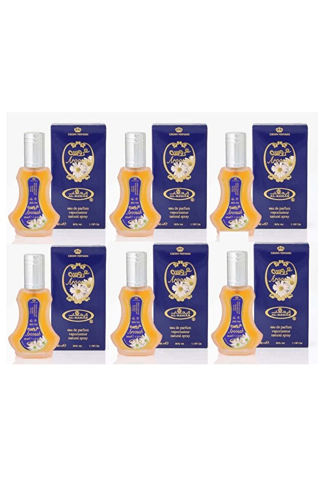 Al Rehab Aroosah E.D.P Perfume Spray 35ml (Pack of 6)