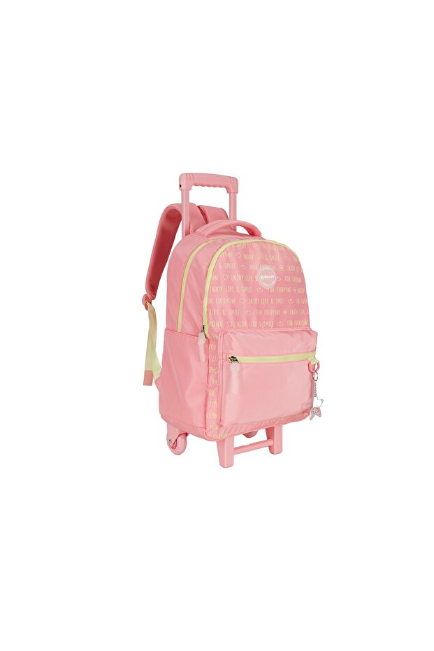 عربة 18 بوصة مع حافظة أقلام رصاص باللون الوردي - 2