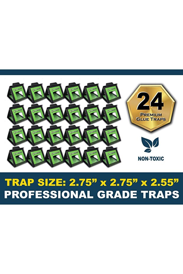 مصائد بق الفراش (24 مصيدة) مصائد غير سامة لاكتشاف بق الفراش - 4