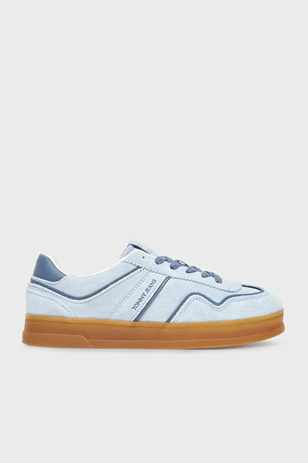 Logolu Süet Sneaker Ayakkabı AYAKKABI EN0EN02806 DBS - 1